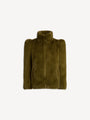 Short faux fur coat