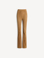 Pantalon en cuir d'agneau suédé