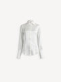 Camisa de satén de seda