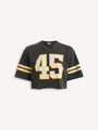 T-shirt with Balmain 45 print