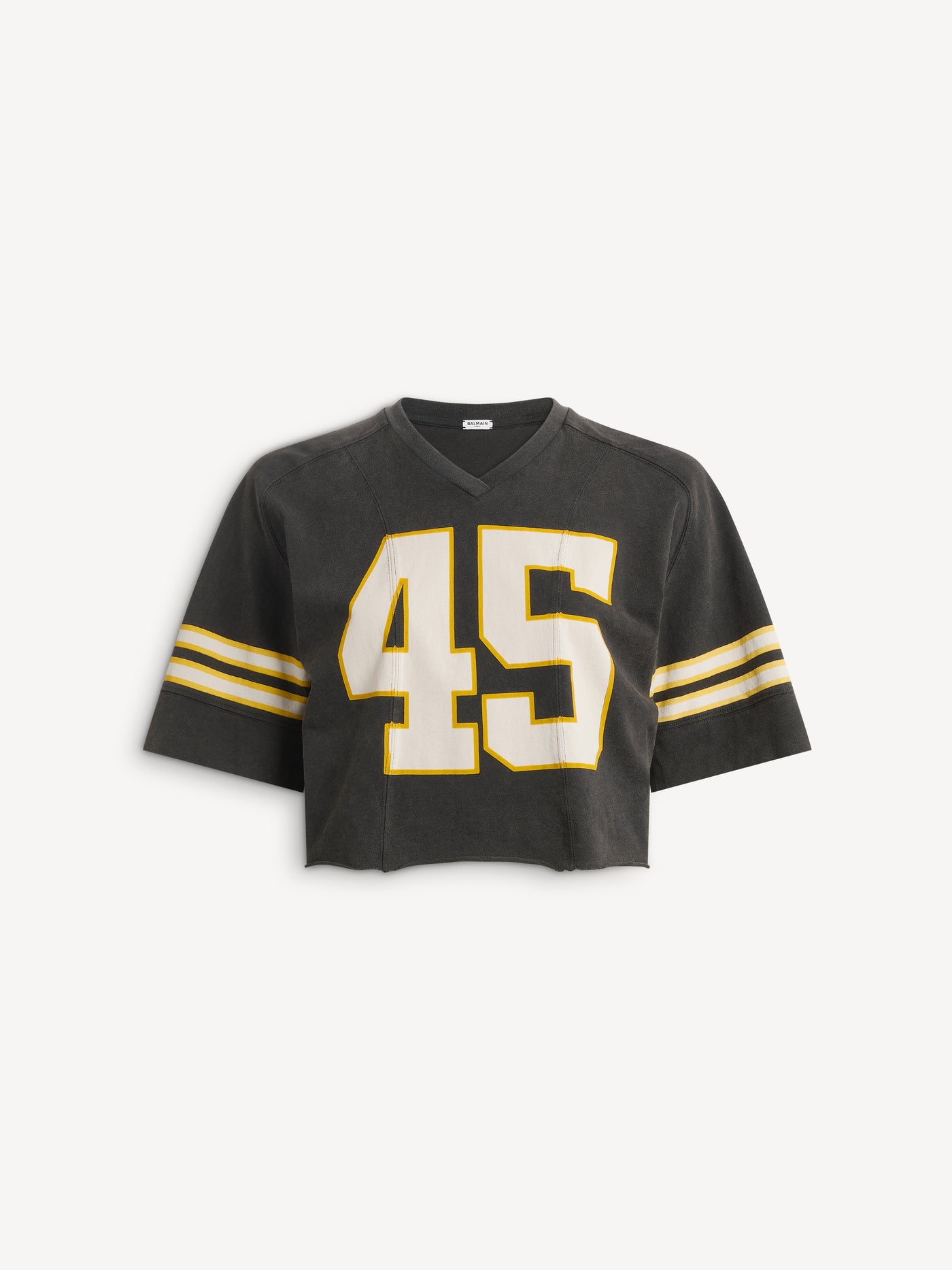 T-shirt with Balmain 45 print