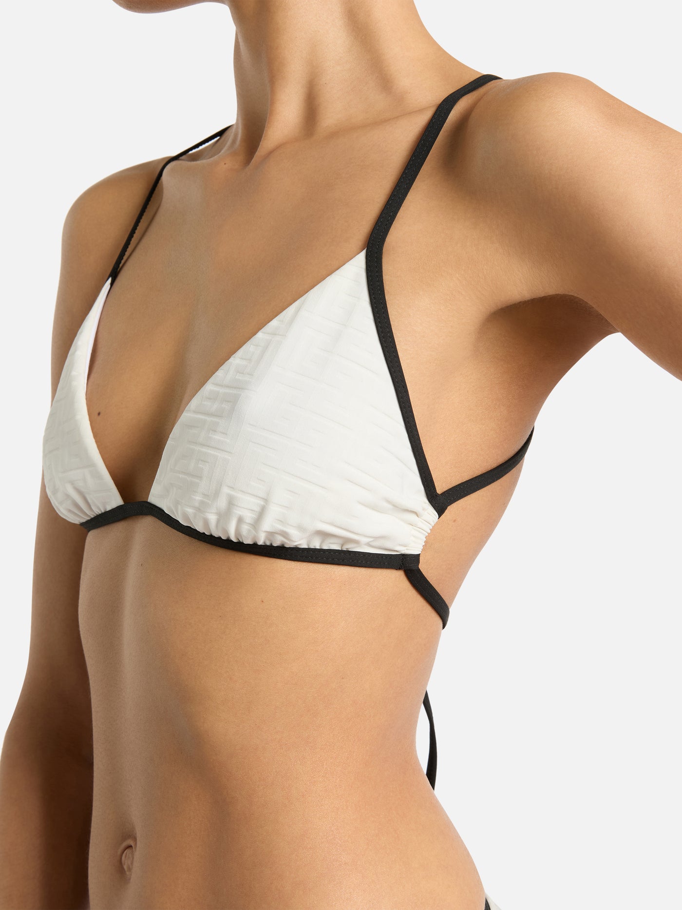 Monogram lycra swimsuit