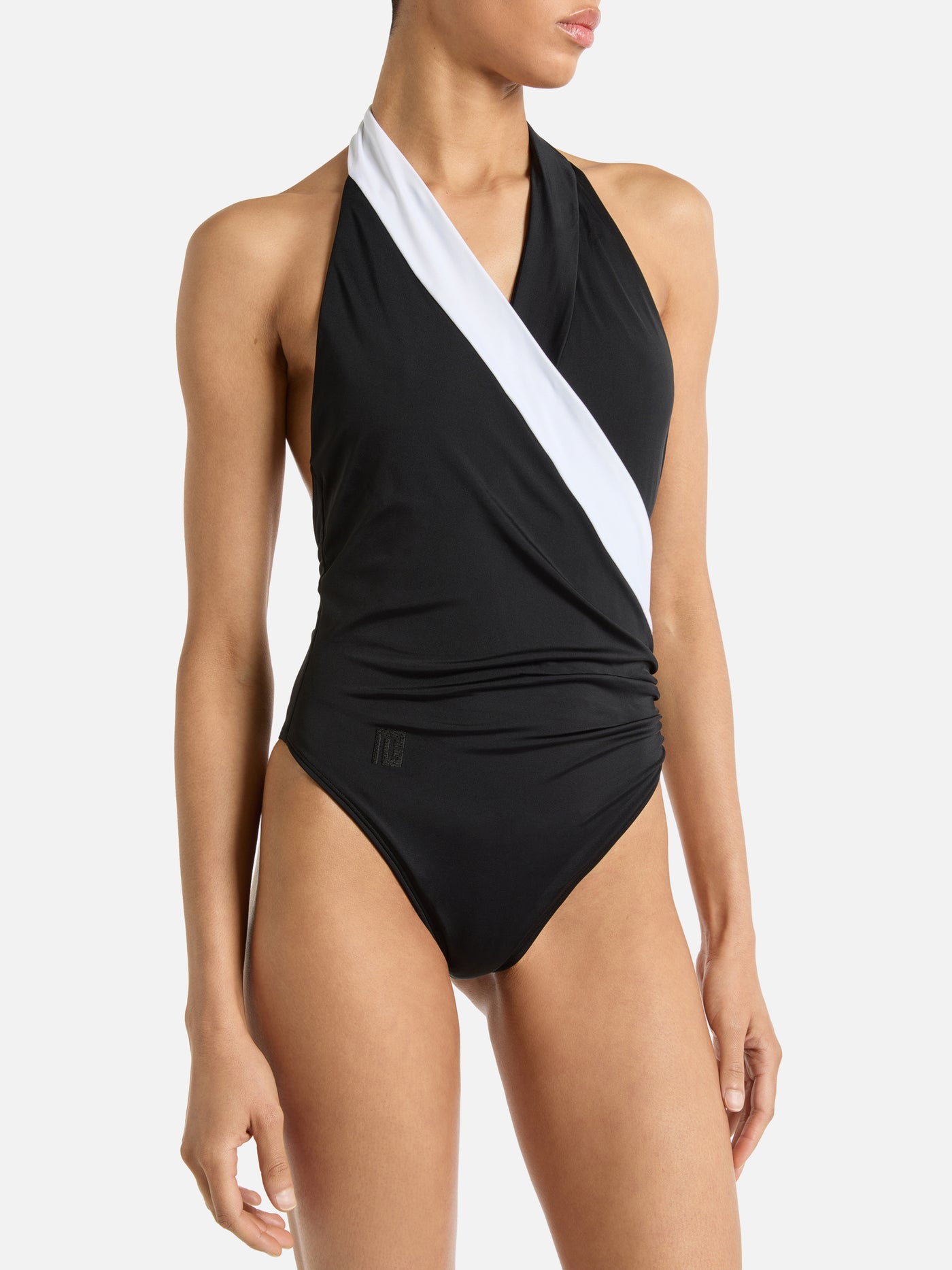 Maillot de bain 1 pièce bicolore