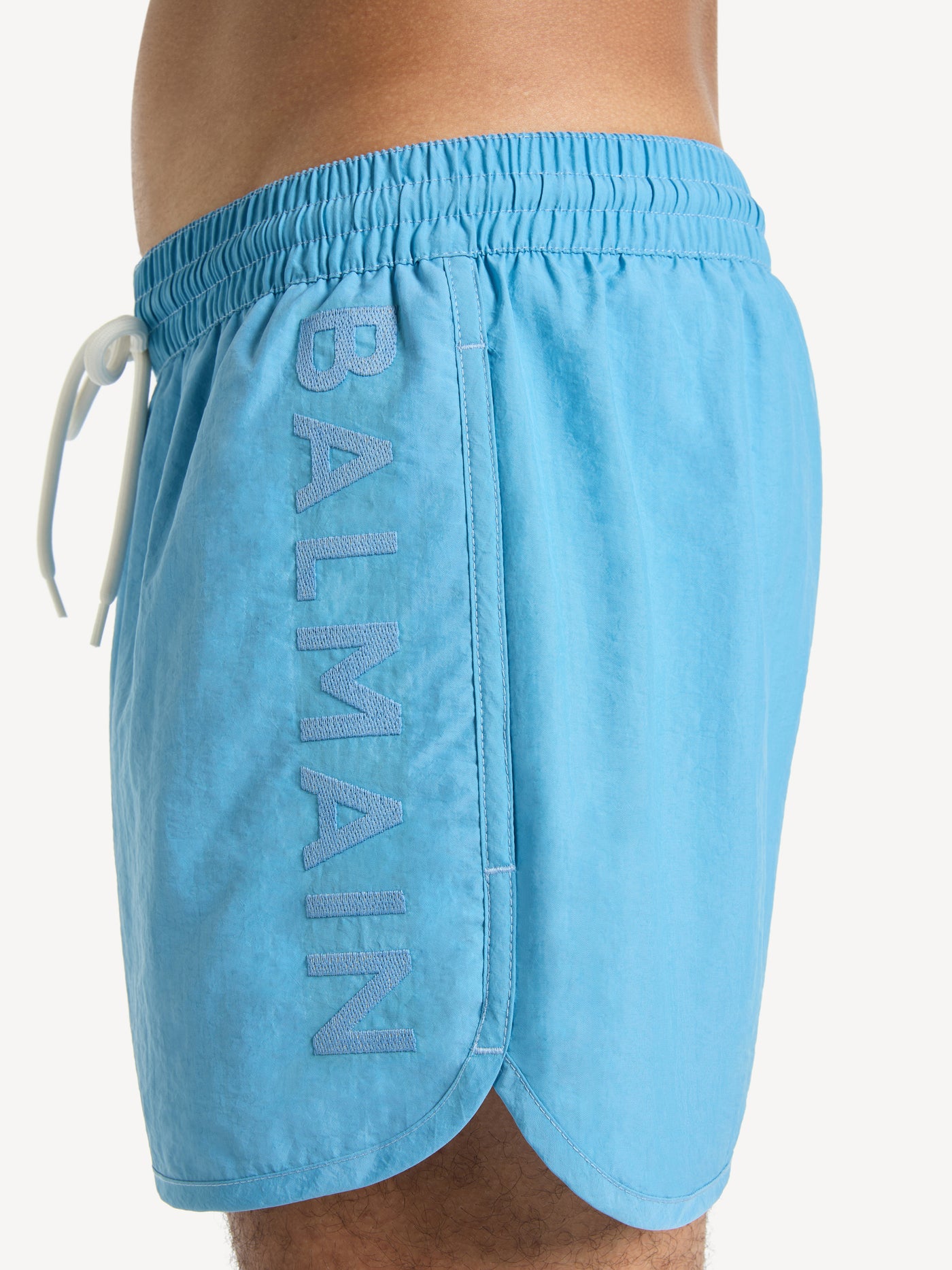 Balmain Badeshorts mit Stickerei
