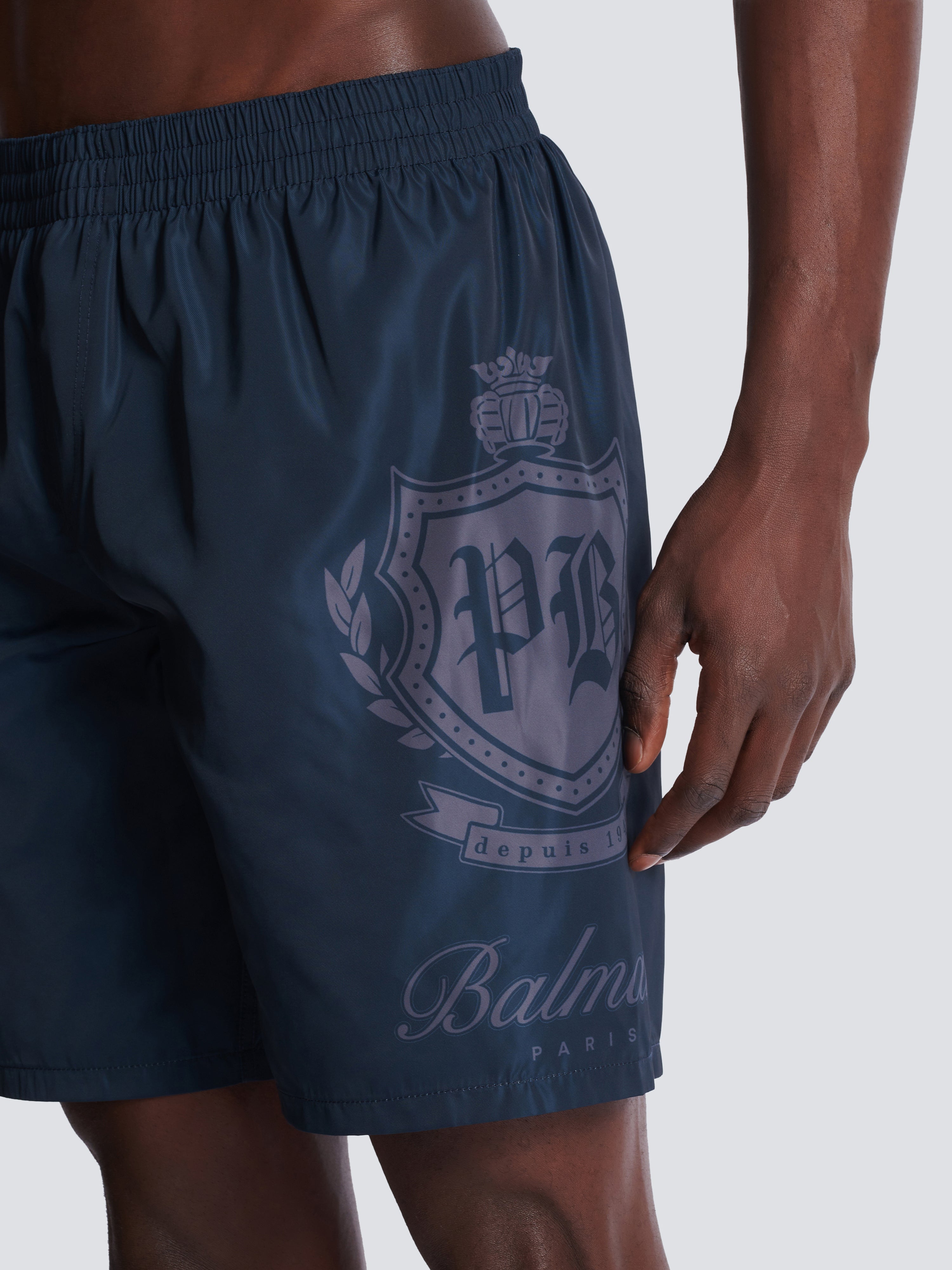 BALMAIN メンズ SWIMWEAR Swim shorts Navy - Men I Balmain