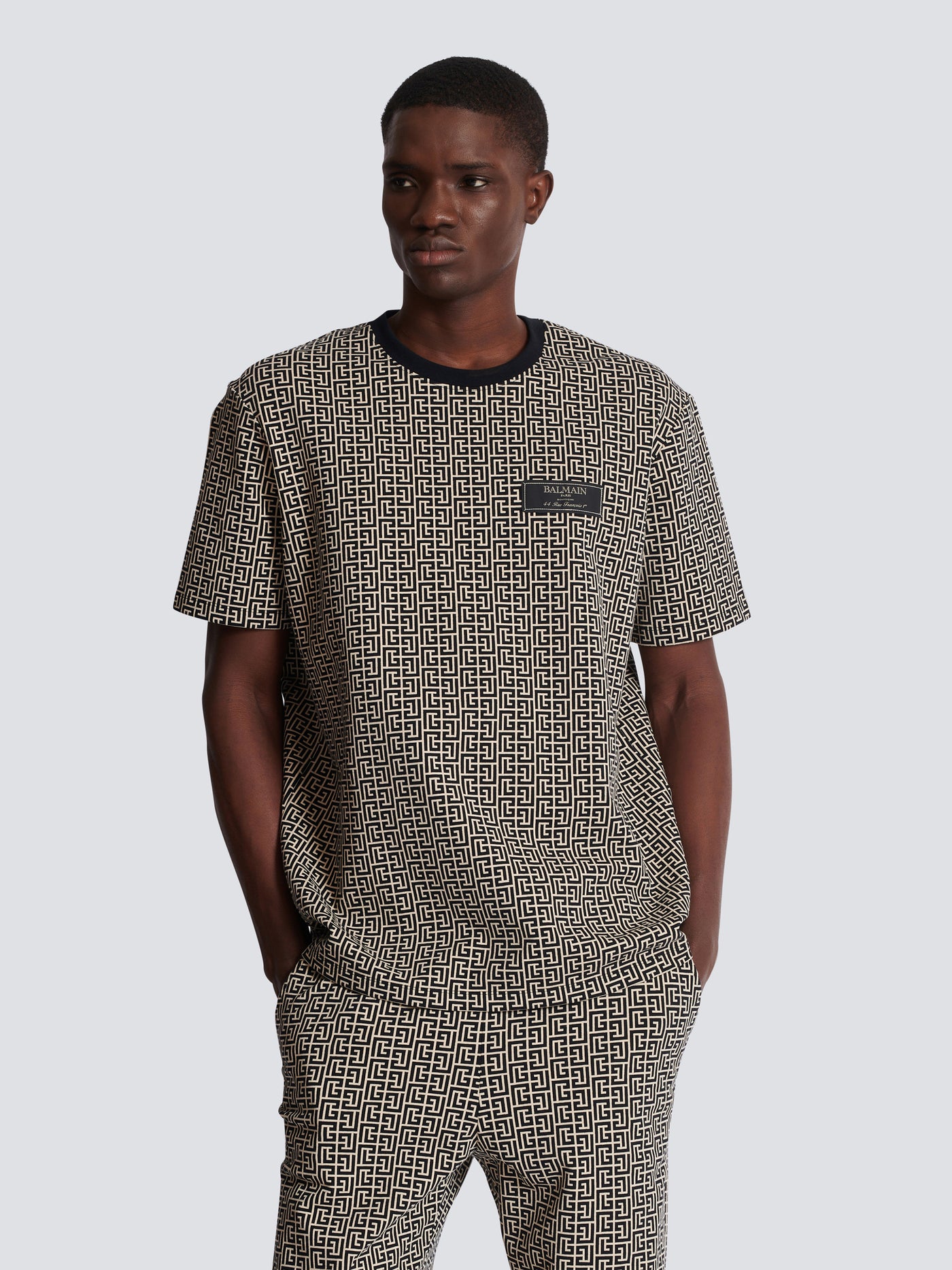 PB Labyrinth jacquard T-shirt