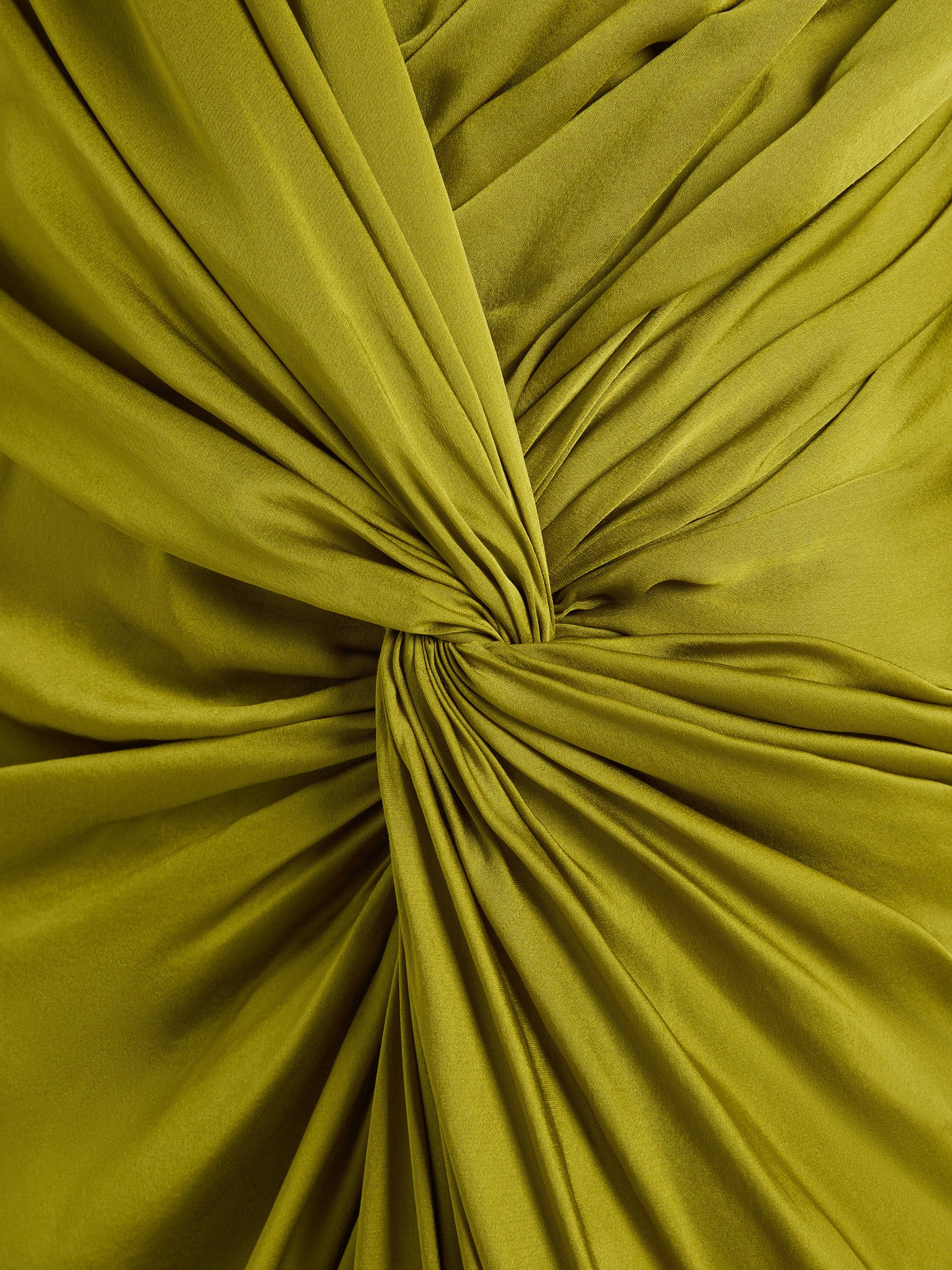 Long silk chiffon dress