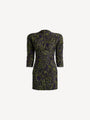 Cloqué jacquard dress