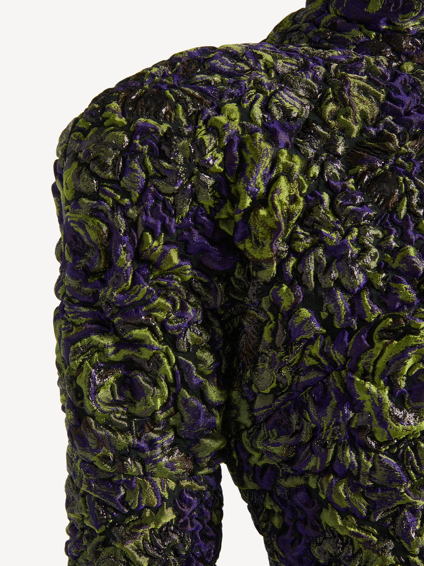 Cloqué jacquard dress