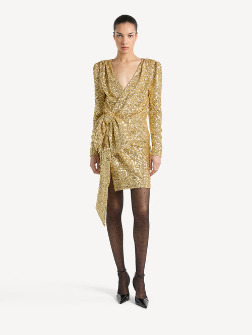 Sequinned dress