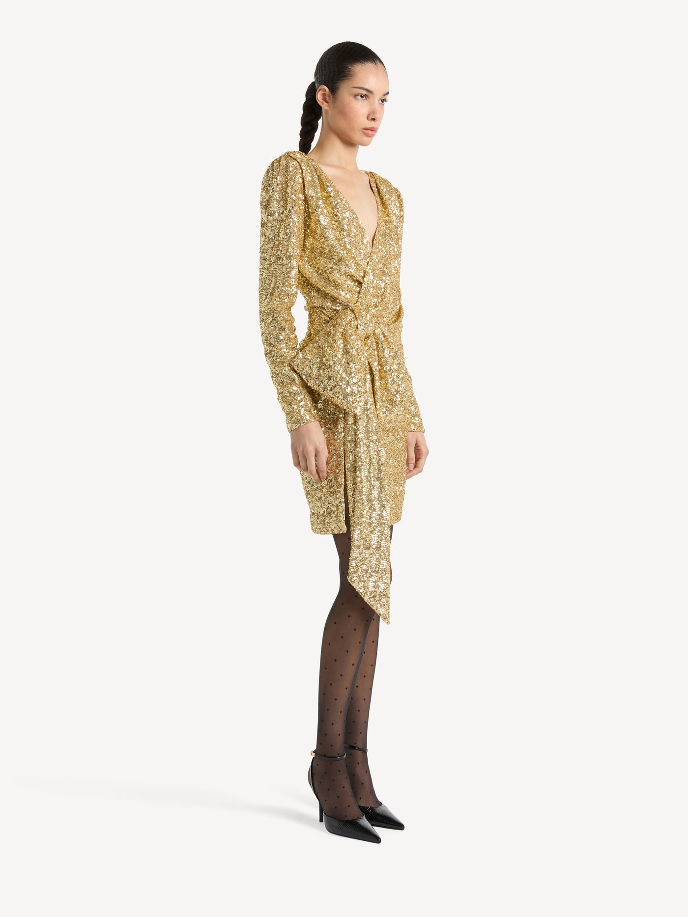 Sequinned dress