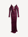 Long flowing jersey dress
