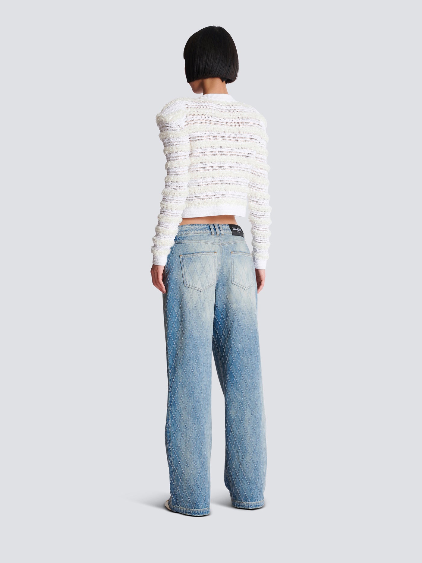 Jean droit en denim Diamond