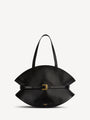 Sac Shuffle Medium en cuir de veau