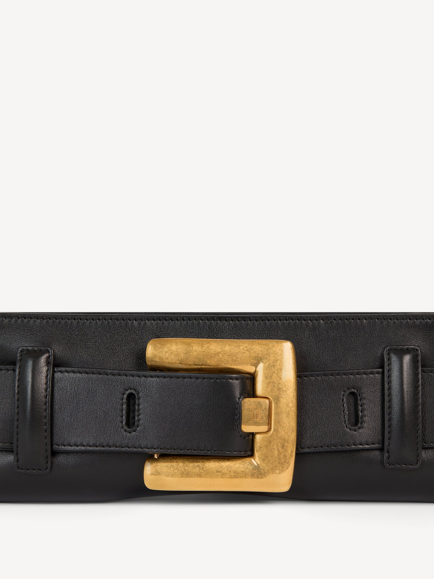 Pochette Anthem en cuir de veau