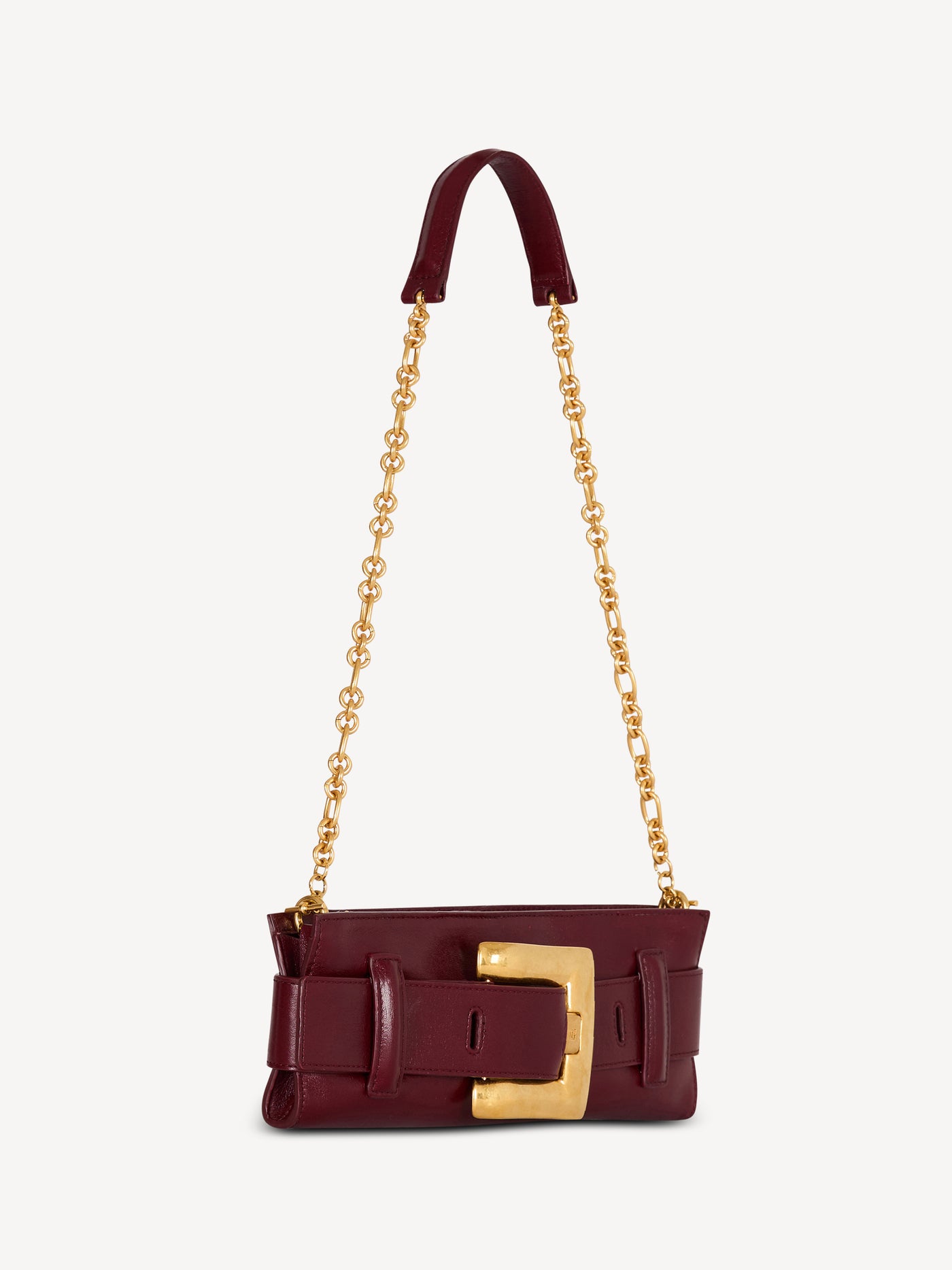 Pochette Anthem en cuir de veau