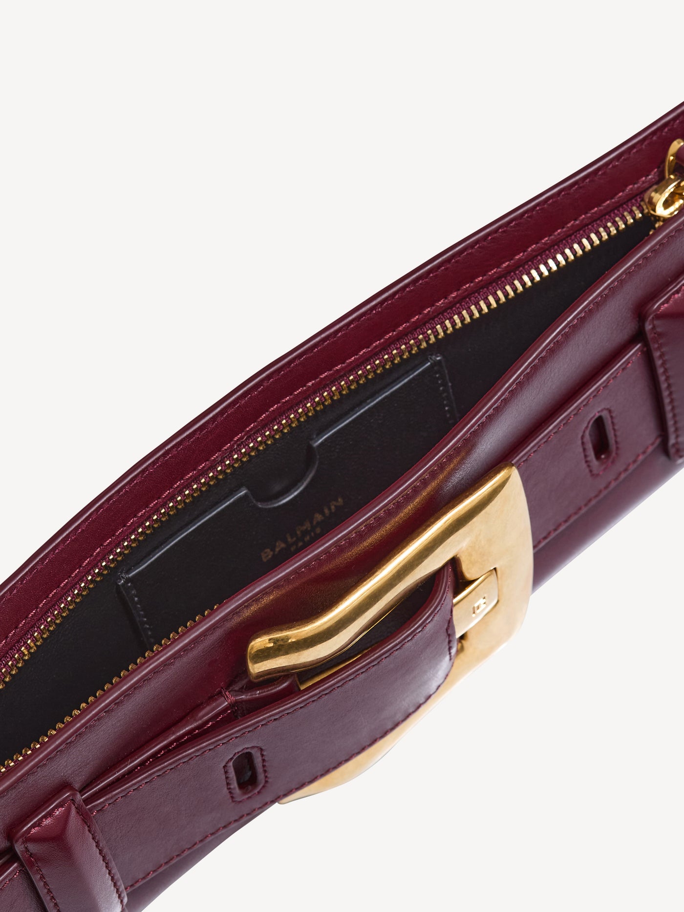 Pochette Anthem en cuir de veau