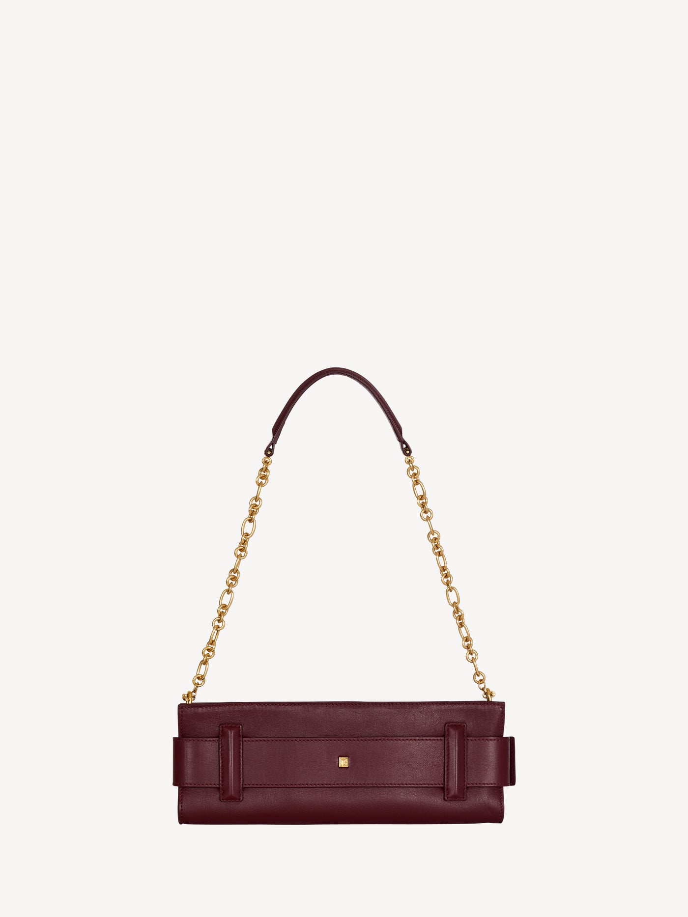 Pochette Anthem en cuir de veau