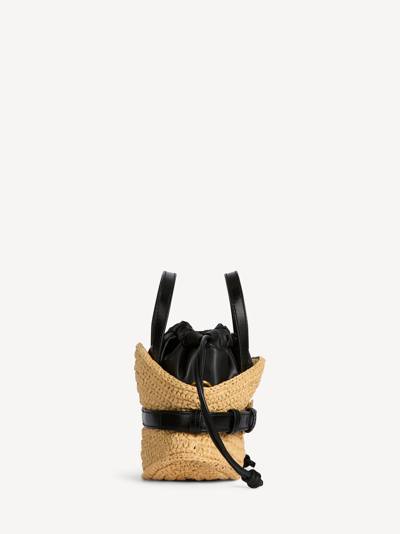 Sac Shuffle Mini en raphia