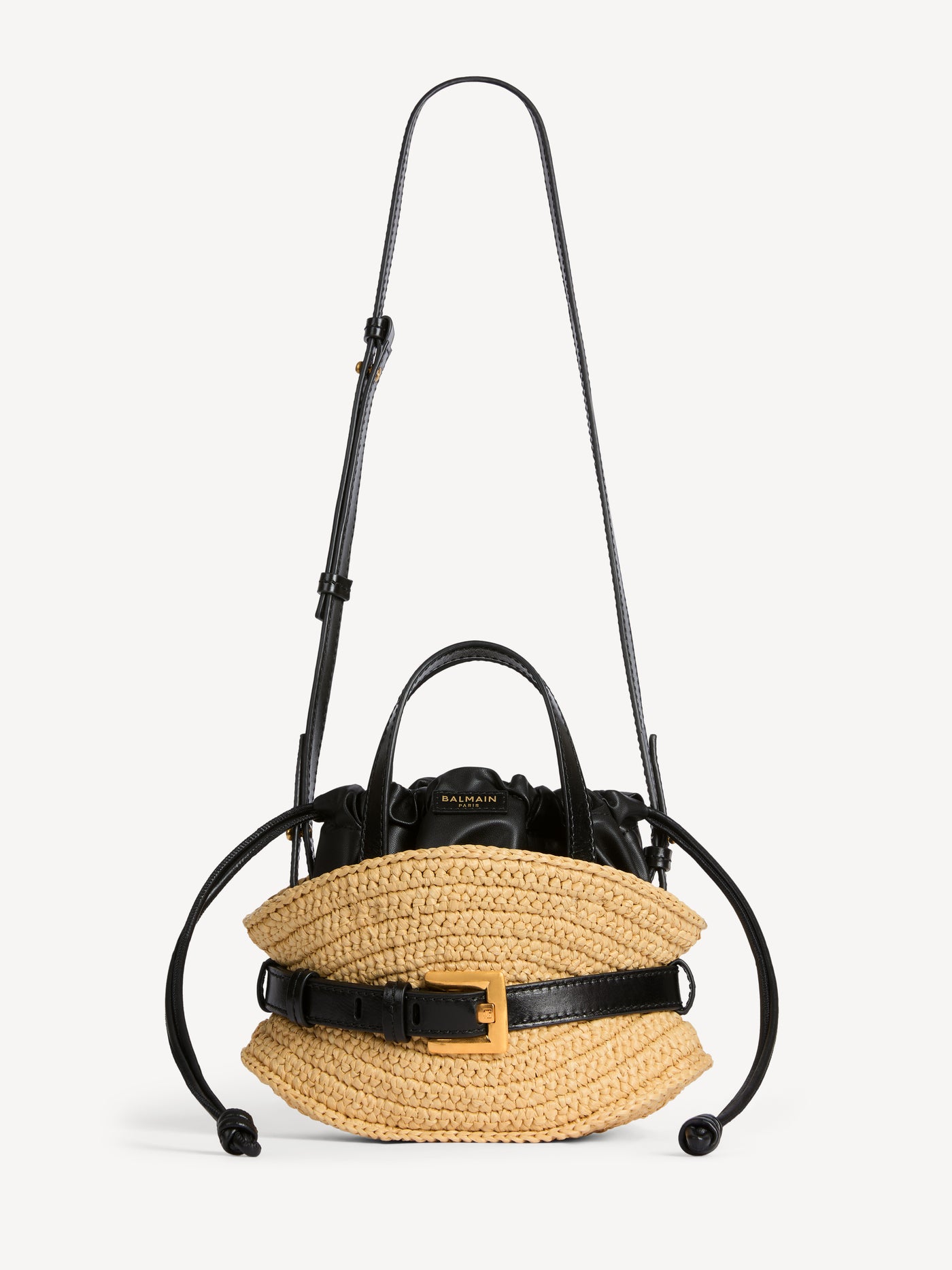 Sac Shuffle Mini en raphia