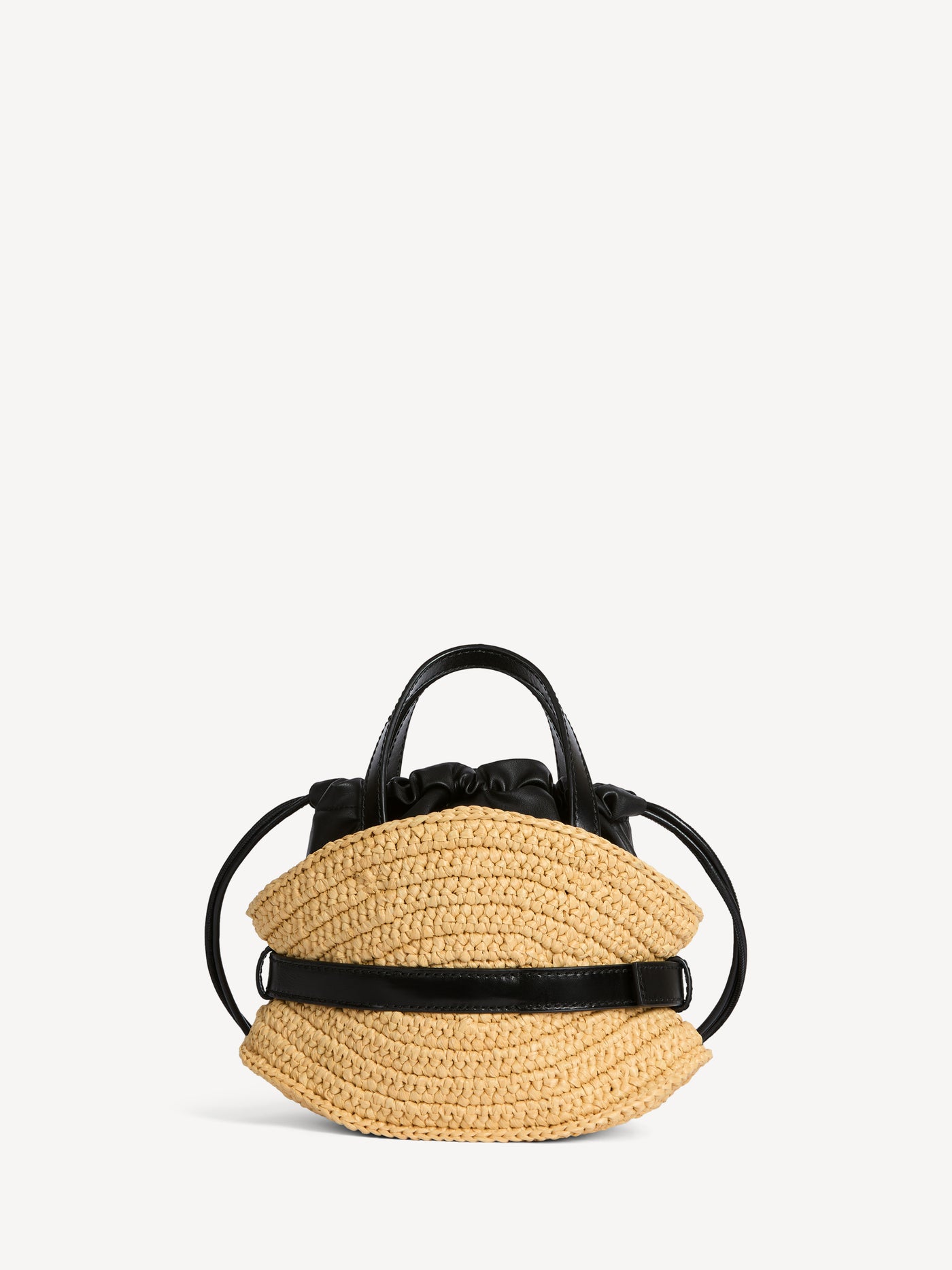 Sac Shuffle Mini en raphia