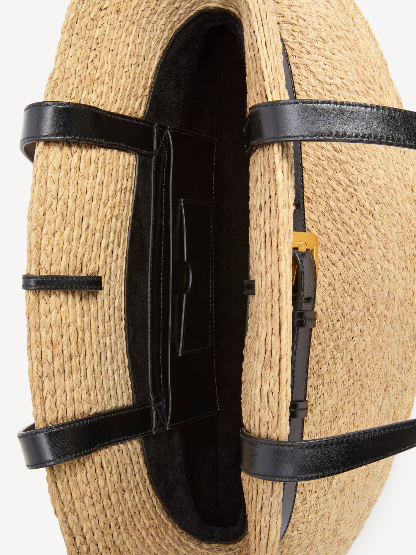 Shuffle Medium bag in raffia