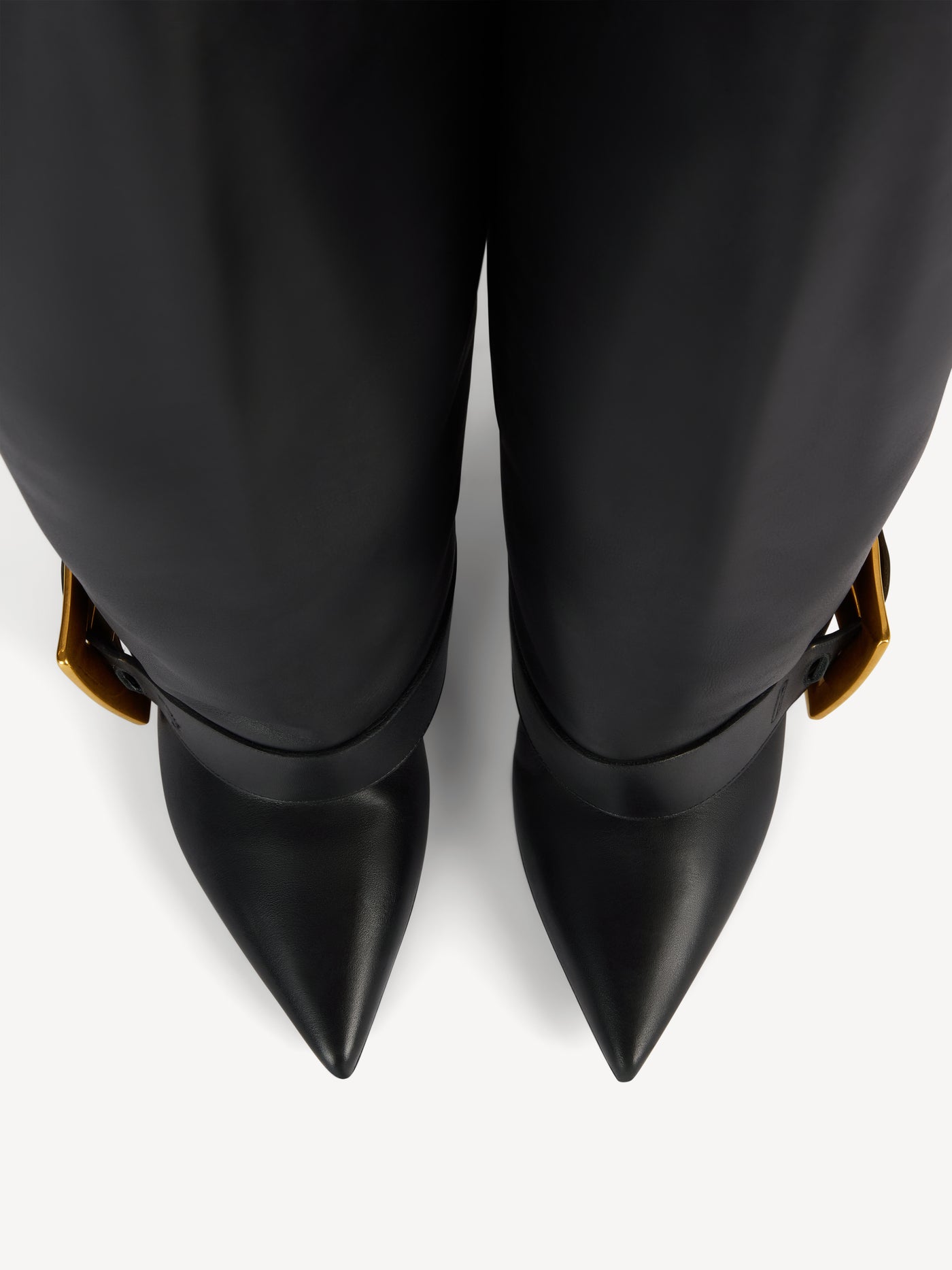 Anthem calfskin leather boots