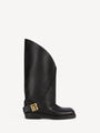 Bottes plates Twist en cuir