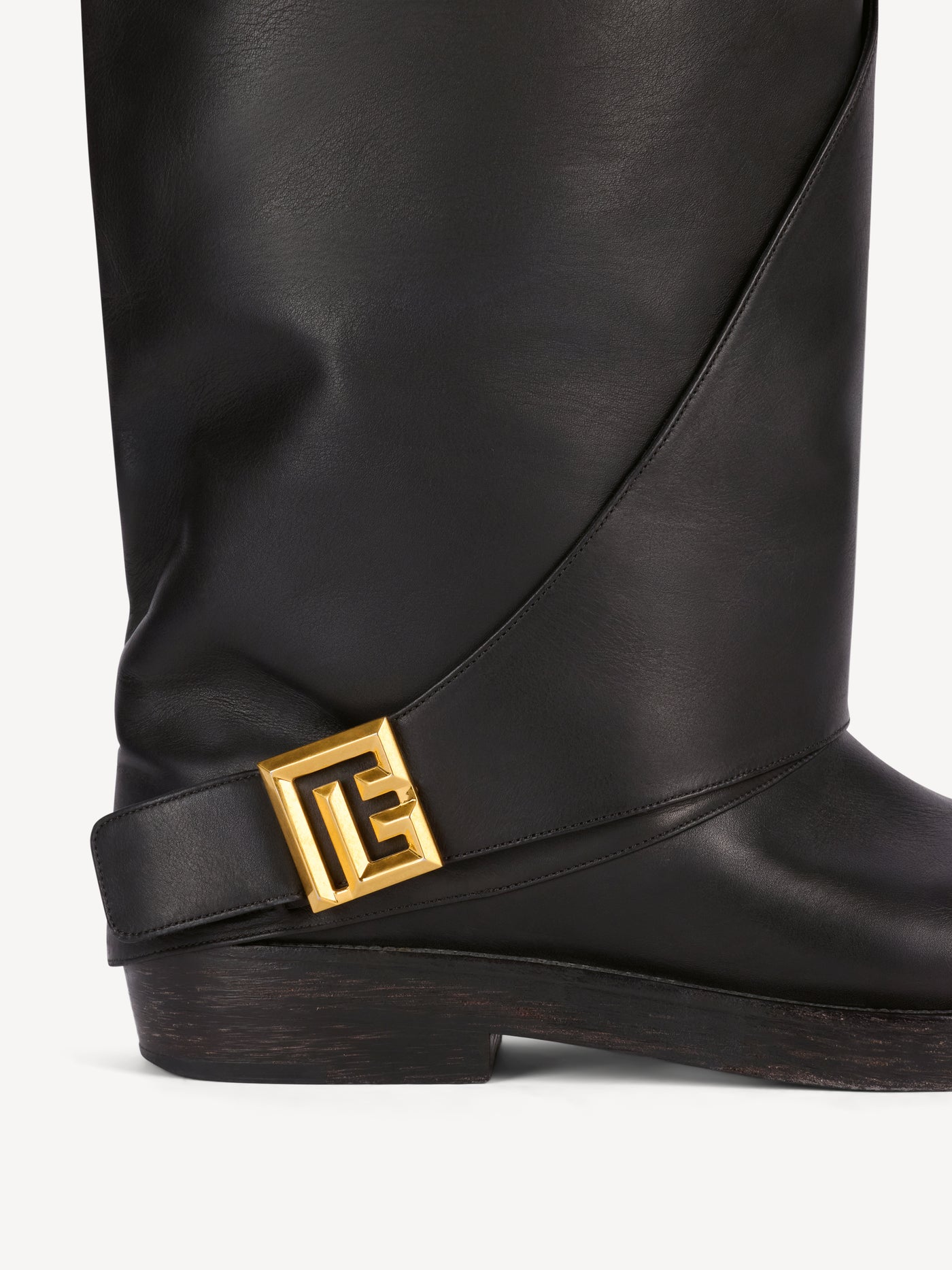 Bottes plates Twist en cuir