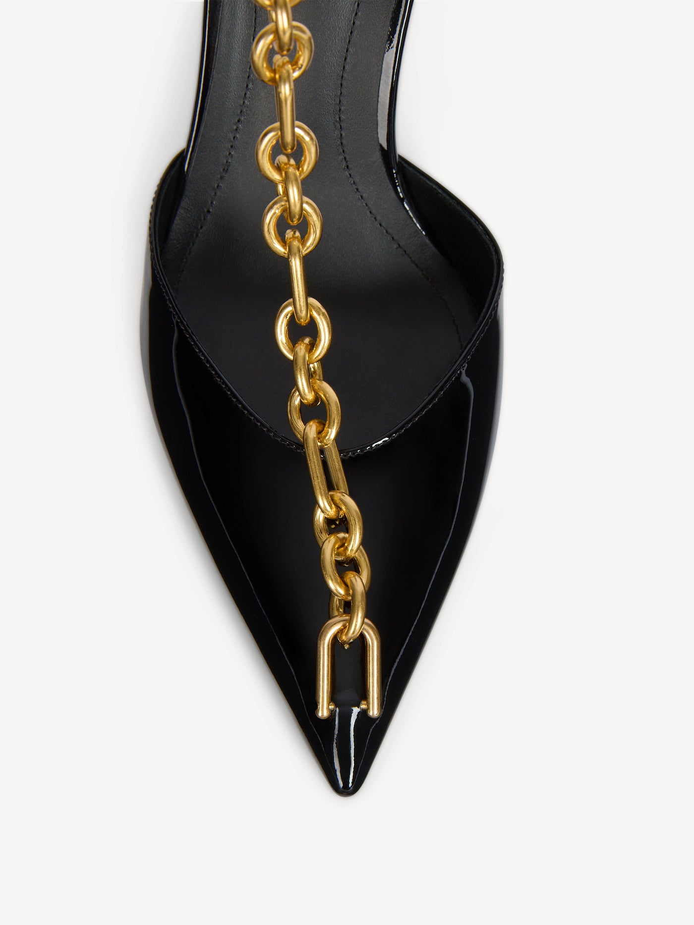 Sync patent leather stilettos