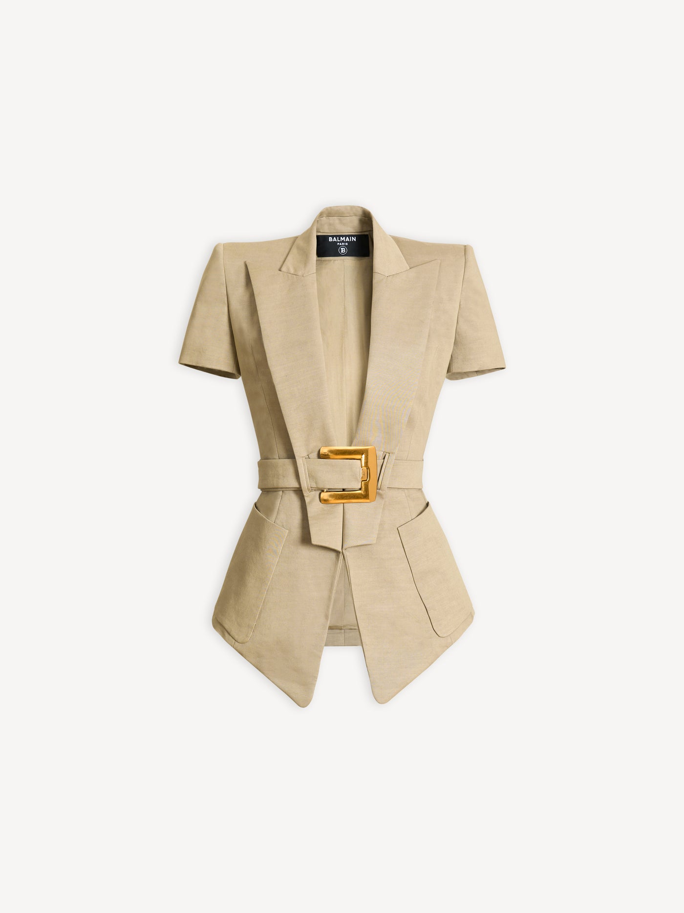 Veste Anthem ceinturée en gabardine
