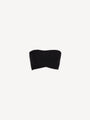 Tube-knit bra top