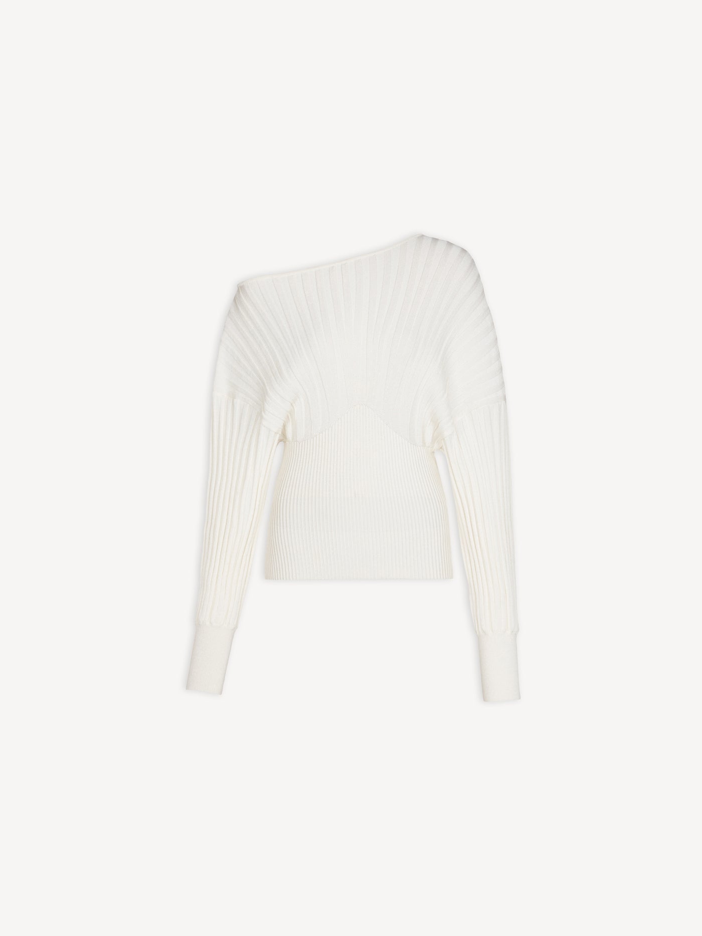 Tube-knit jumper