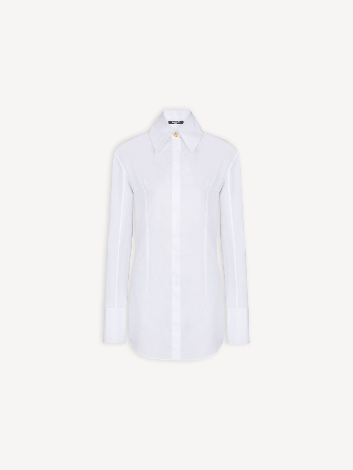 Cotton poplin shirt
