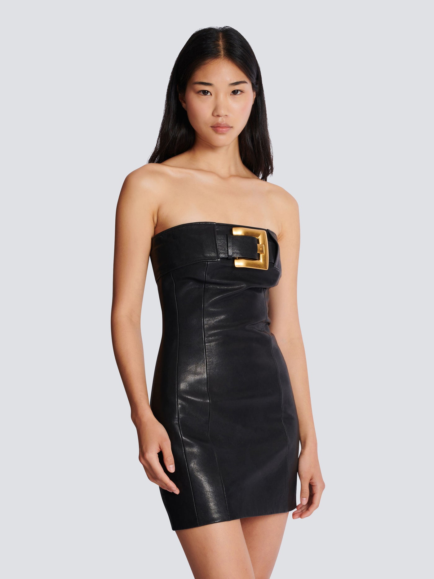 Robe bustier avec détail ceinture