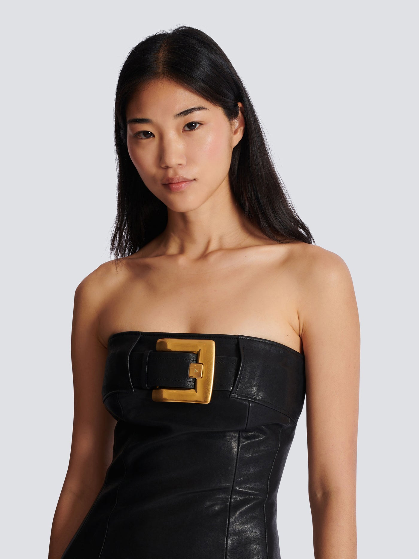 Robe bustier avec détail ceinture