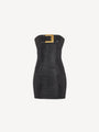 Robe bustier avec détail ceinture