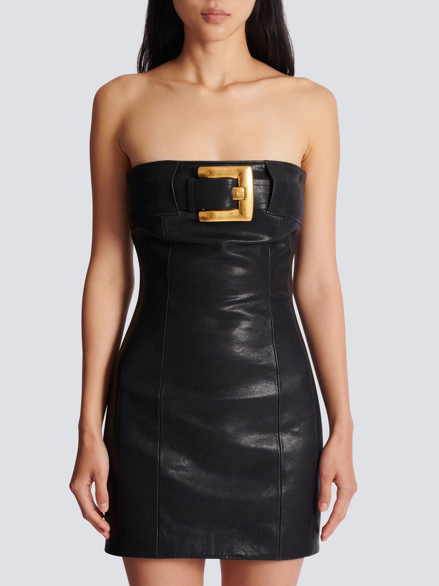 Robe bustier avec détail ceinture