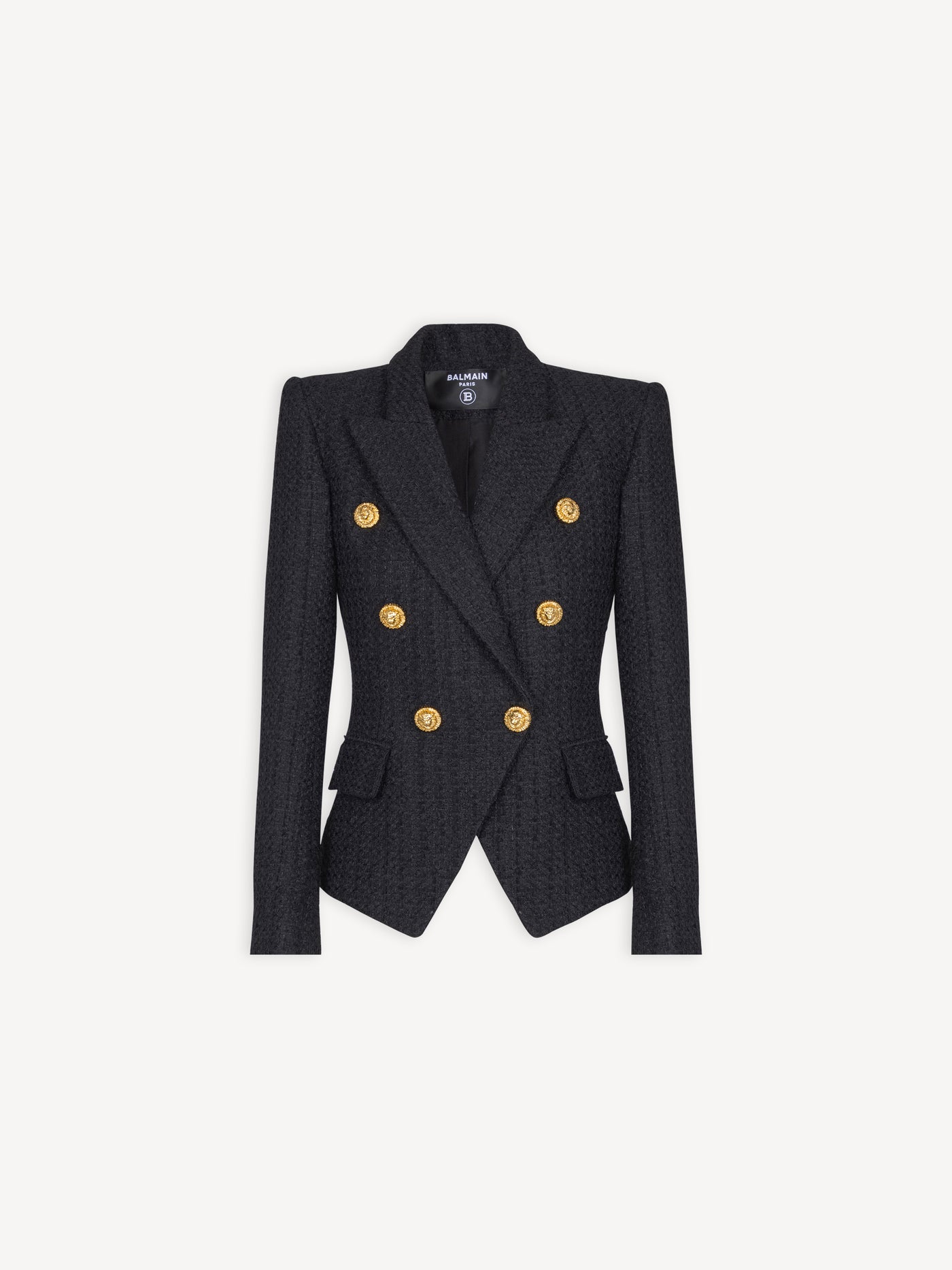Veste 6 boutons en tweed
