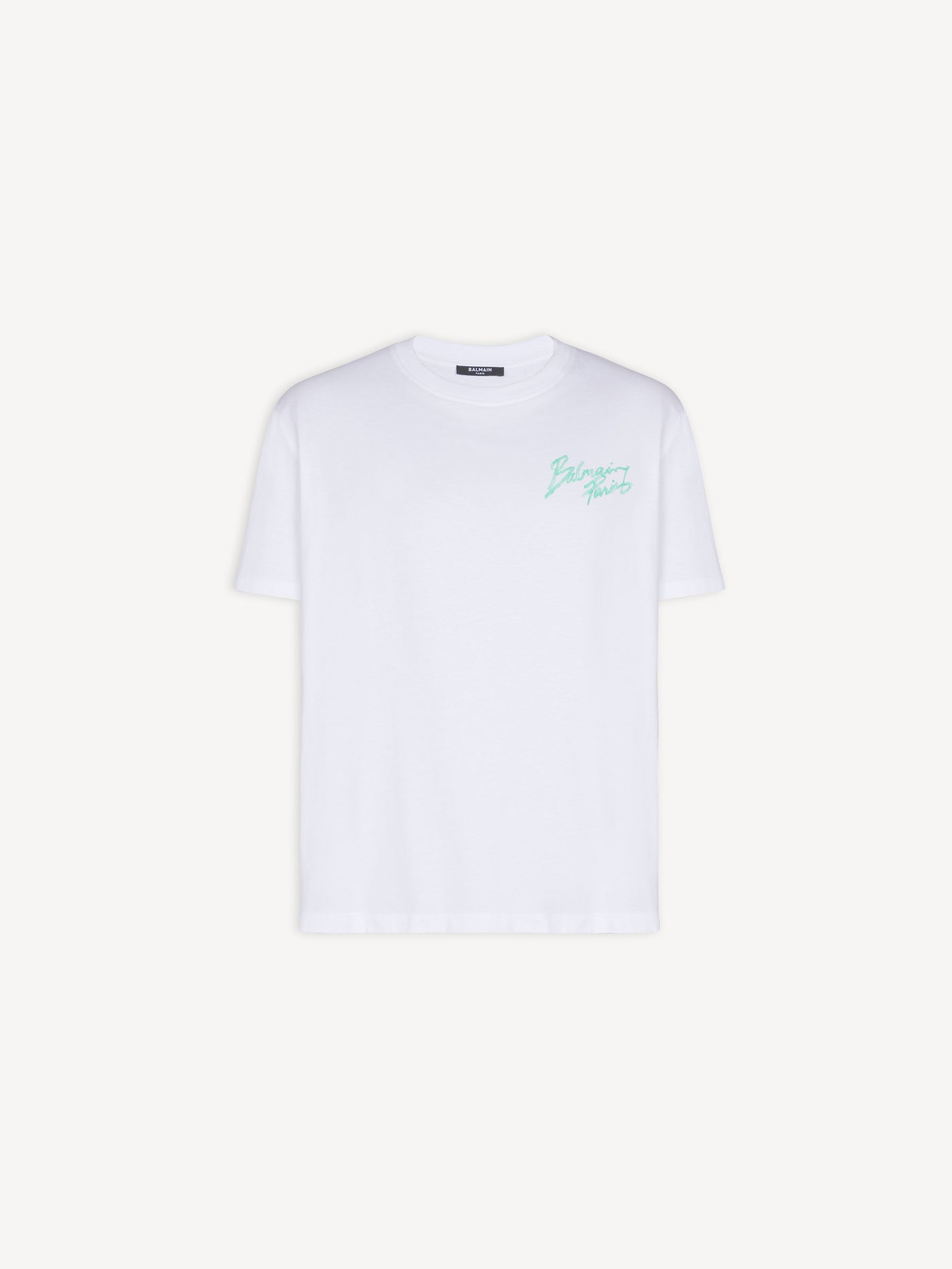 T-shirt with Balmain Paris Brush print