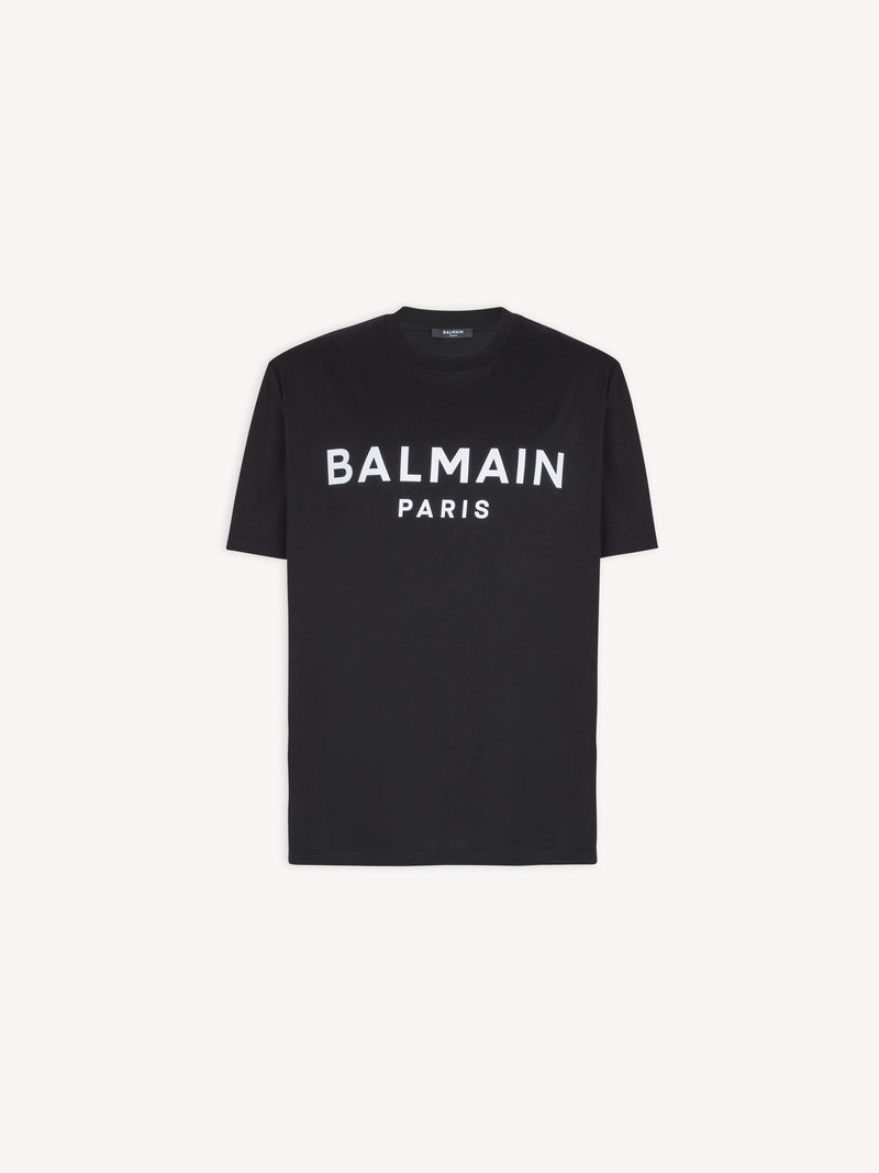 T-shirt with Balmain Paris print