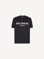 T-shirt with Balmain Paris print