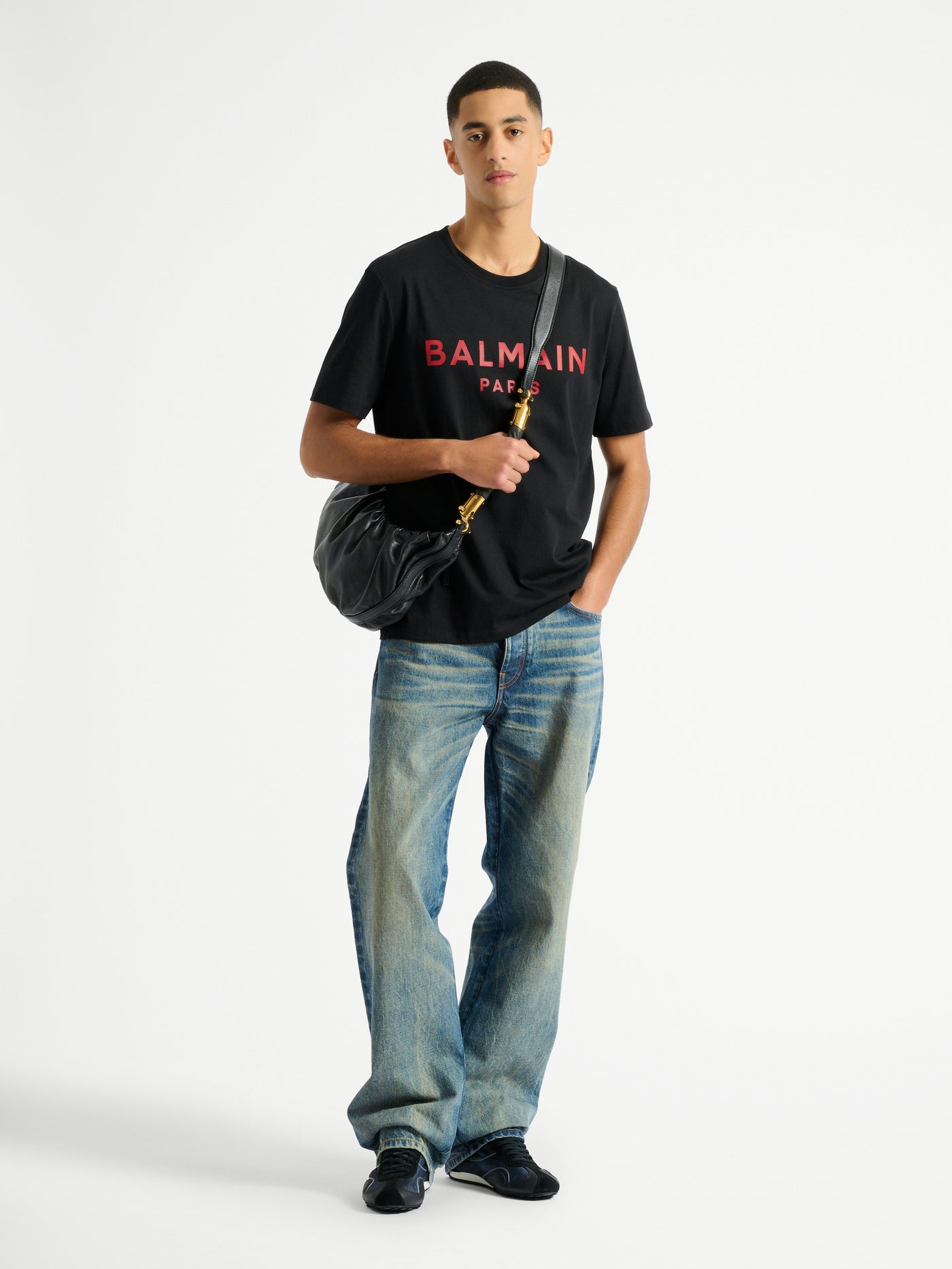 Bedrucktes T-Shirt aus Baumwolle