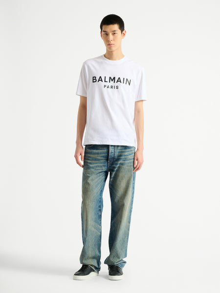 BALMAIN ナポレオン tシャツ 2014AW / 2014FW Printed Balmain Paris T-shirt white - Men | BALMAIN