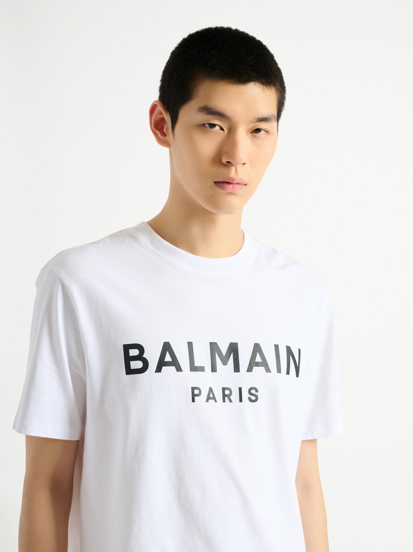 Printed Balmain Paris T-shirt