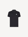Polo en coton brodé