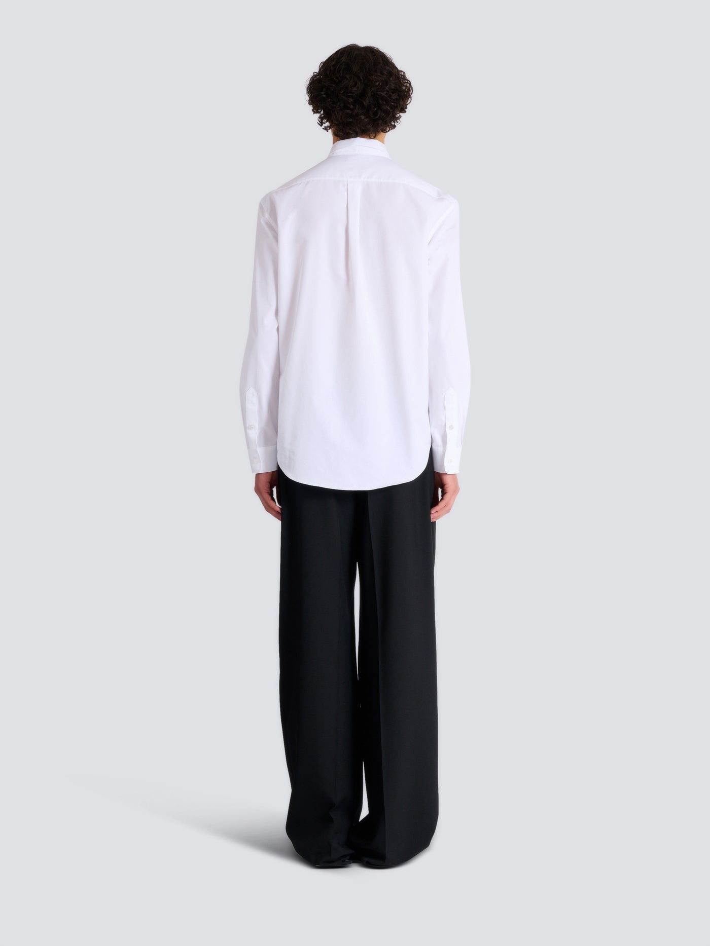 Cotton poplin shirt