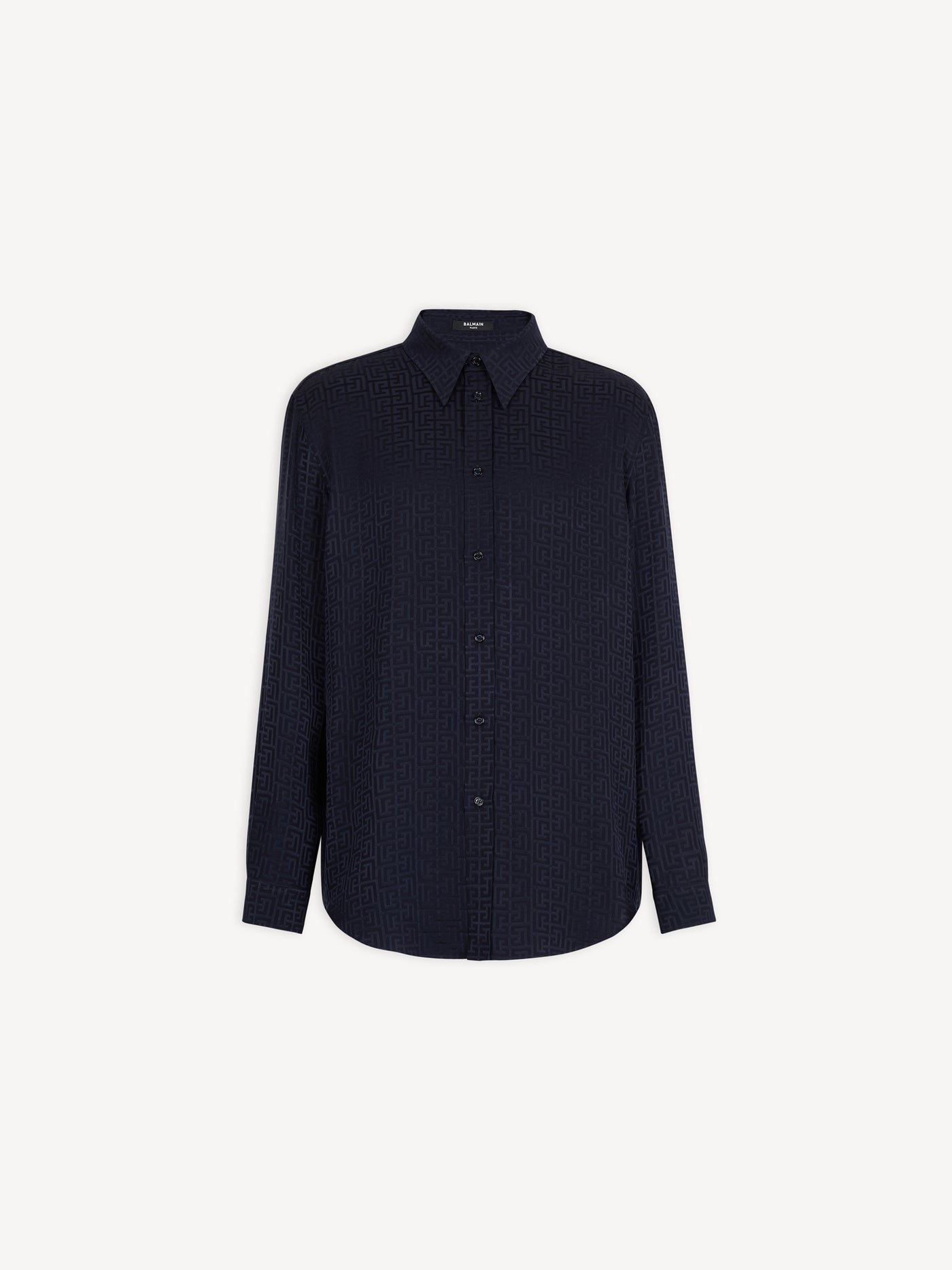 Monogram jacquard shirt