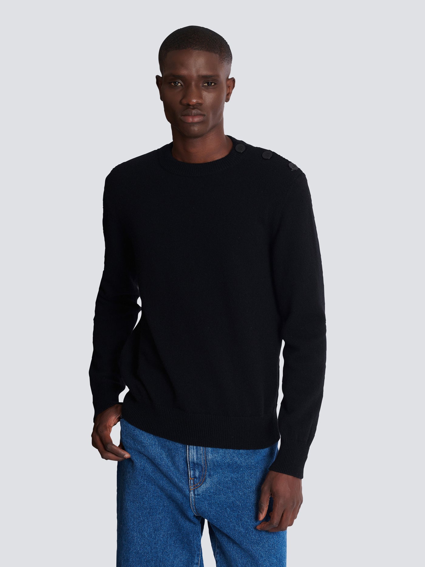 Pull fin en éco-cachemire