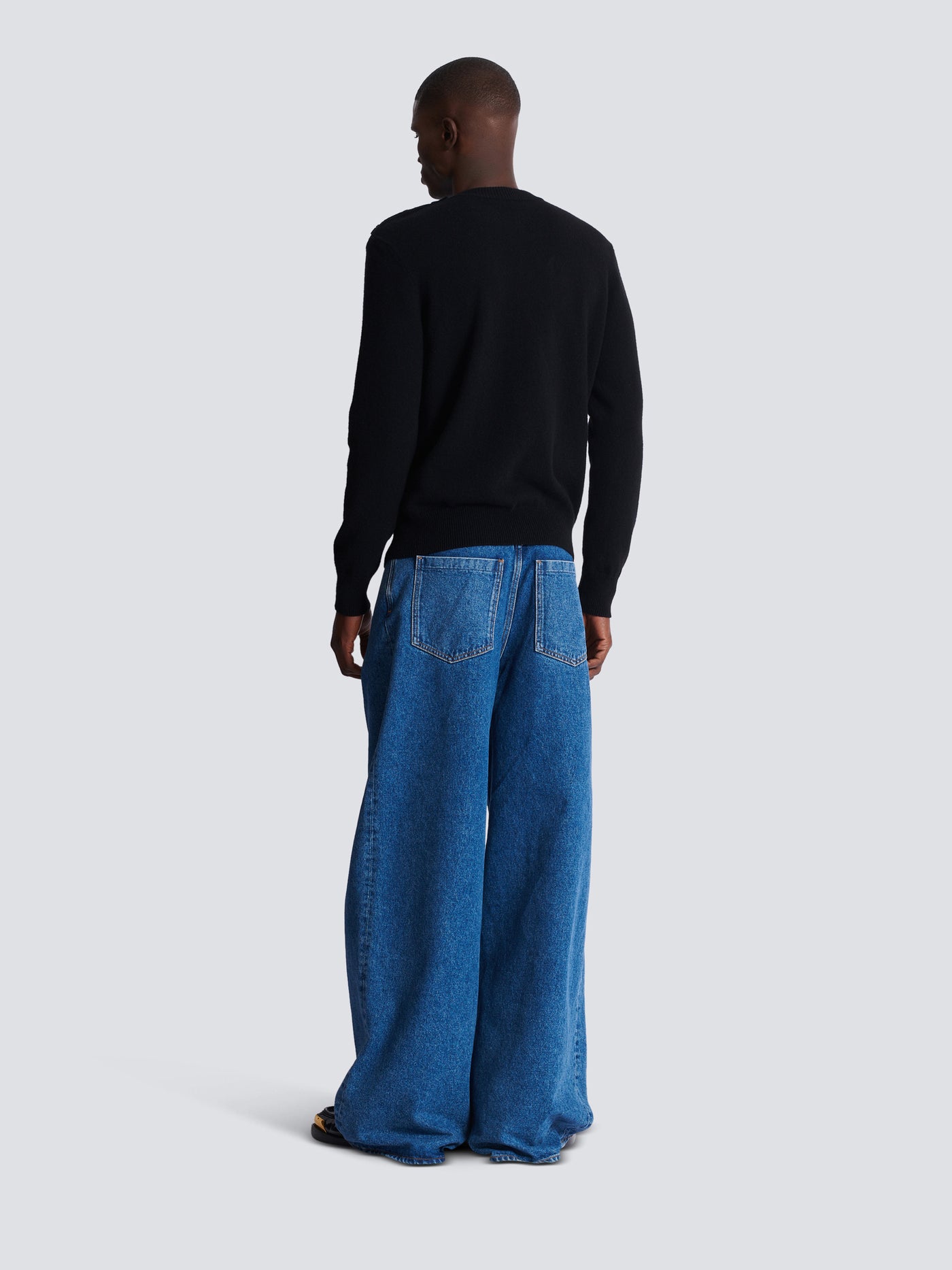 Pull fin en éco-cachemire